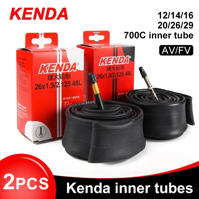 Cycling Gear Parts - 2 adet KENDA bisiklet iç tüp