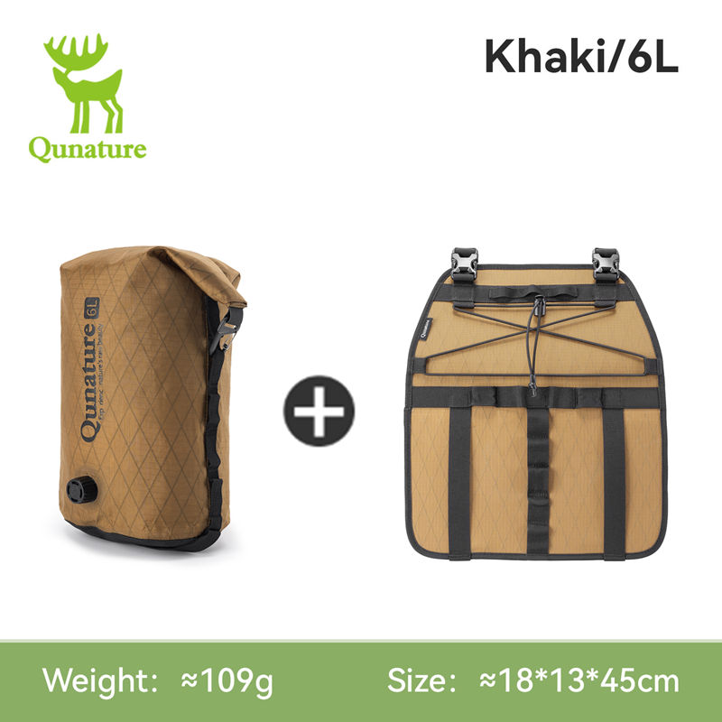 Cycling Gear Pouch - Qunature 6/12L Bisiklet Çantası Tam Su