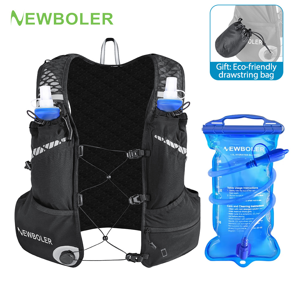 Cycling Gear Pouch - 8L Nefes Alabilen Hidrasyon Yeleği Çantası,
