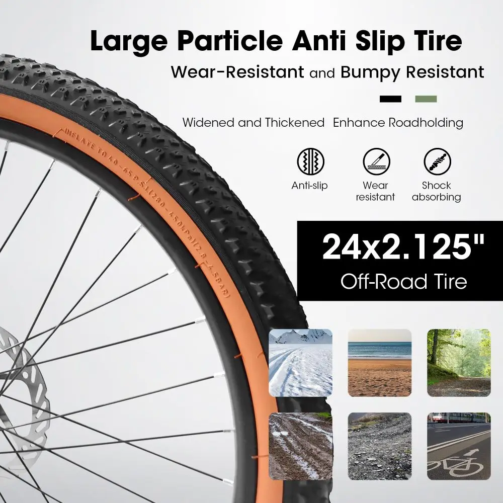 A24301 Gençler için 24 İnç Dağ - Carbon Bike Frame incelemesi ve fiyatı