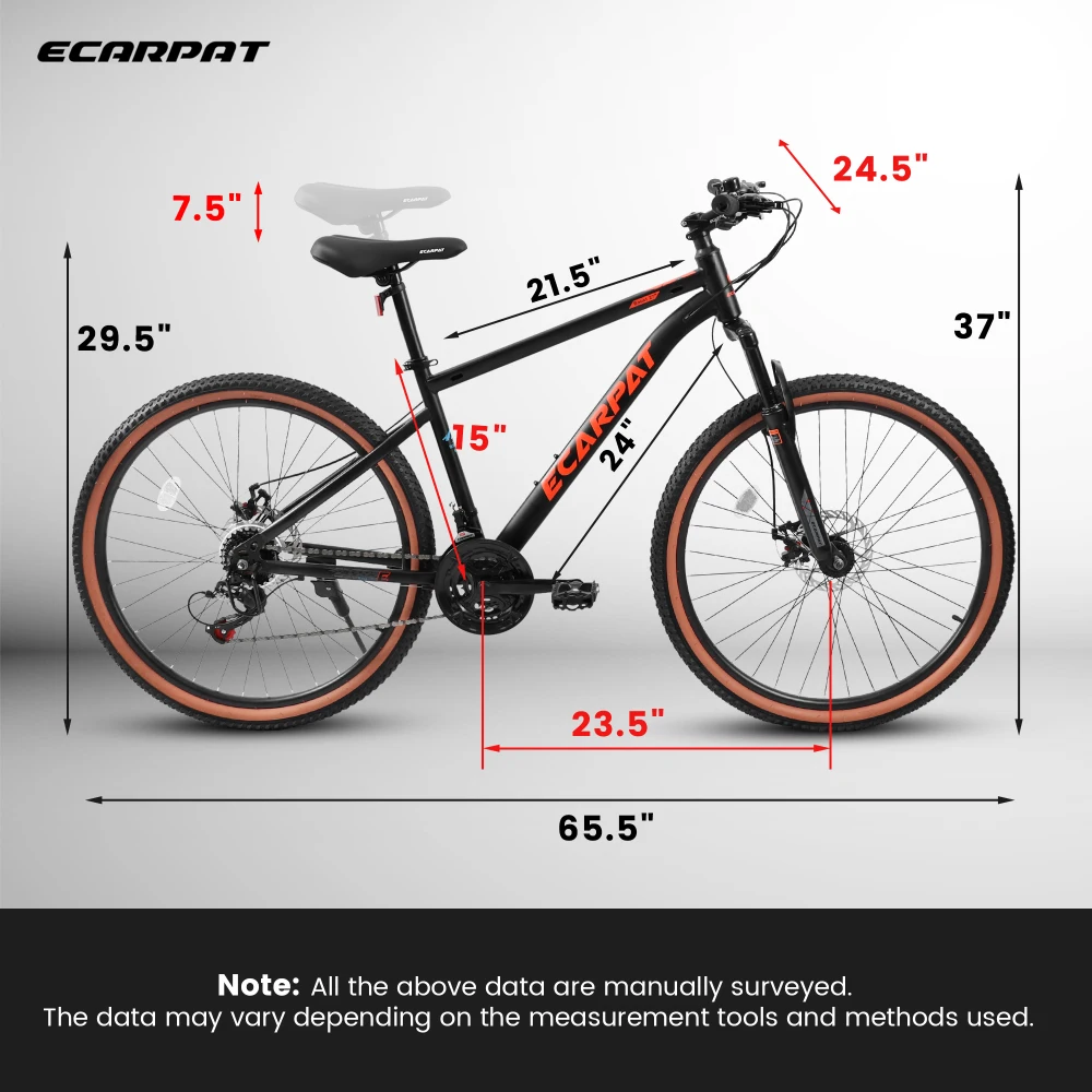 A24301 Gençler için 24 İnç Dağ - Carbon Bike Frame incelemesi ve fiyatı