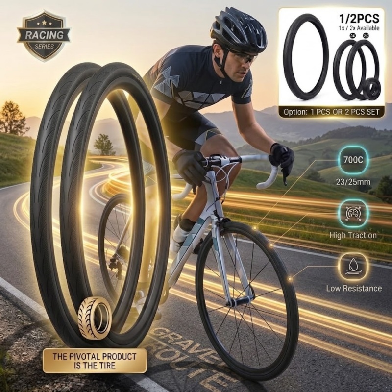 1/2 ADET 700C Yol Bisikleti La - Cycling Gear Gravel incelemesi ve fiyatı